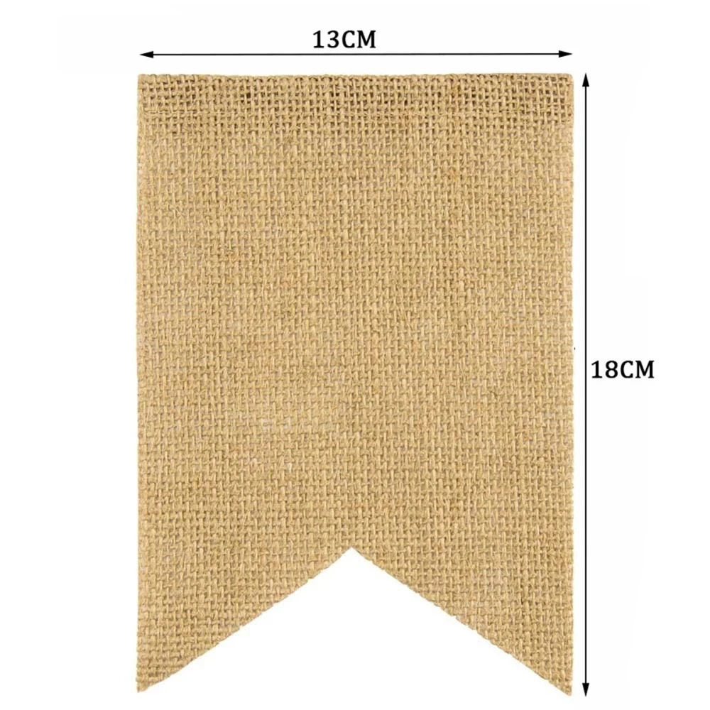 

Burlap Banners Tranditional Festival Hanging Green Clover Decoration Shamrock St Patrick's Day Party Supplies Wall Decor