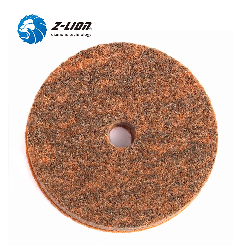 Z-LION 2PCS 5" Sponge Diamond Polishing Pad Wet Use Sanding Disc Concrete Granite Marble Cleaning Buffing Wheel Grit 300-10000 |