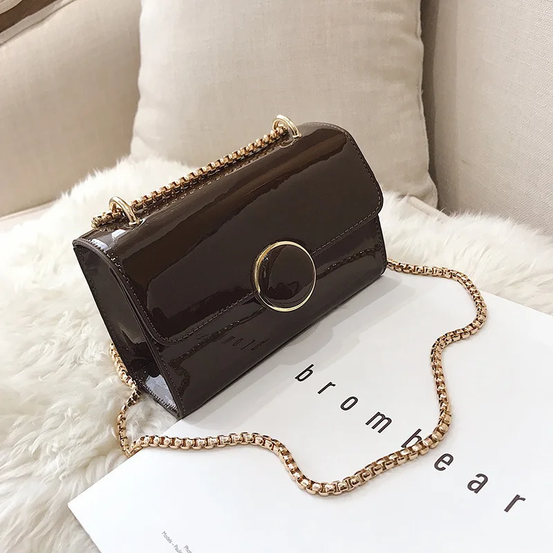 2019 Роскошная американская модная квадратная Женская сумочка с клапаном