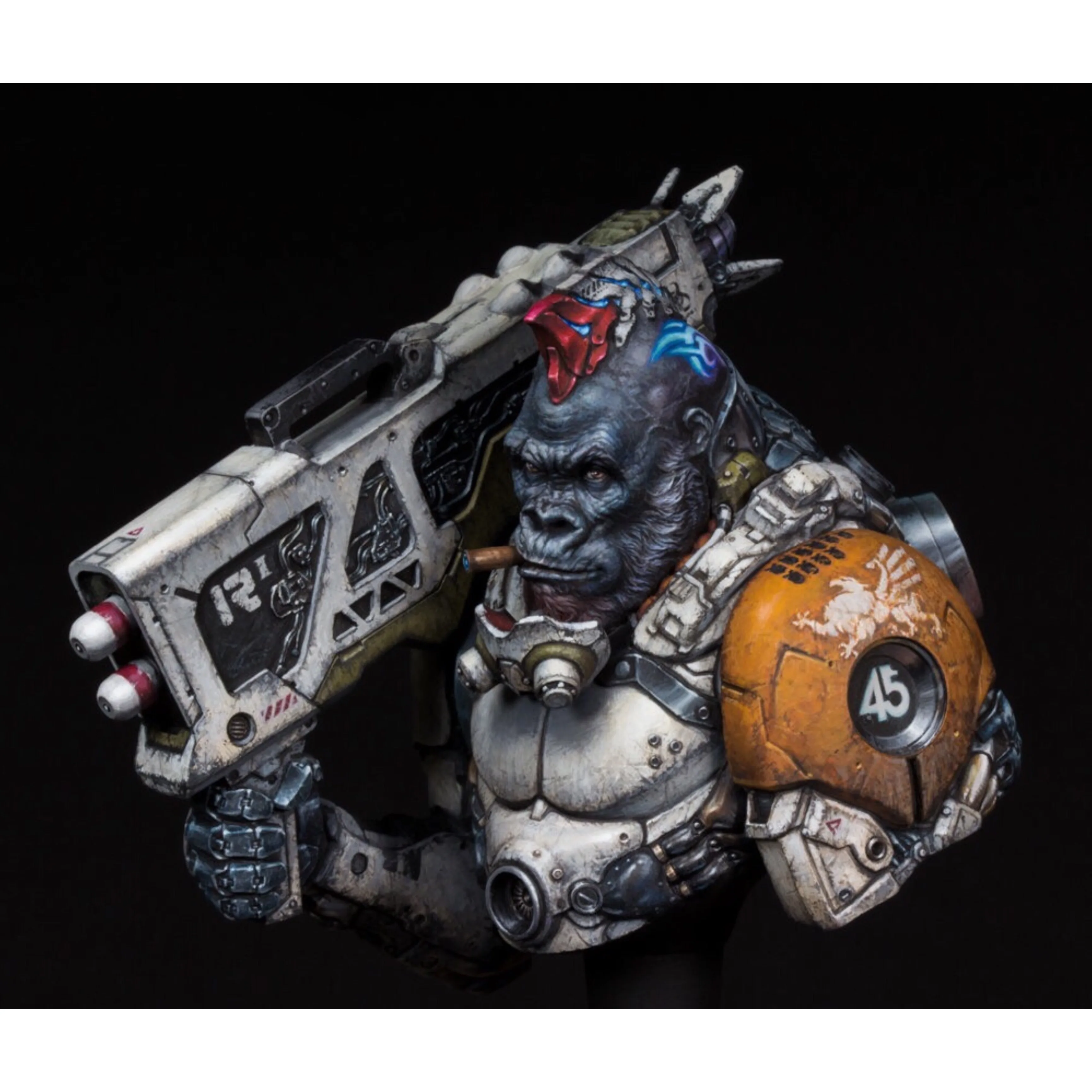 

1/10 Resin Model Bust GK , Unassembled and unpainted kit