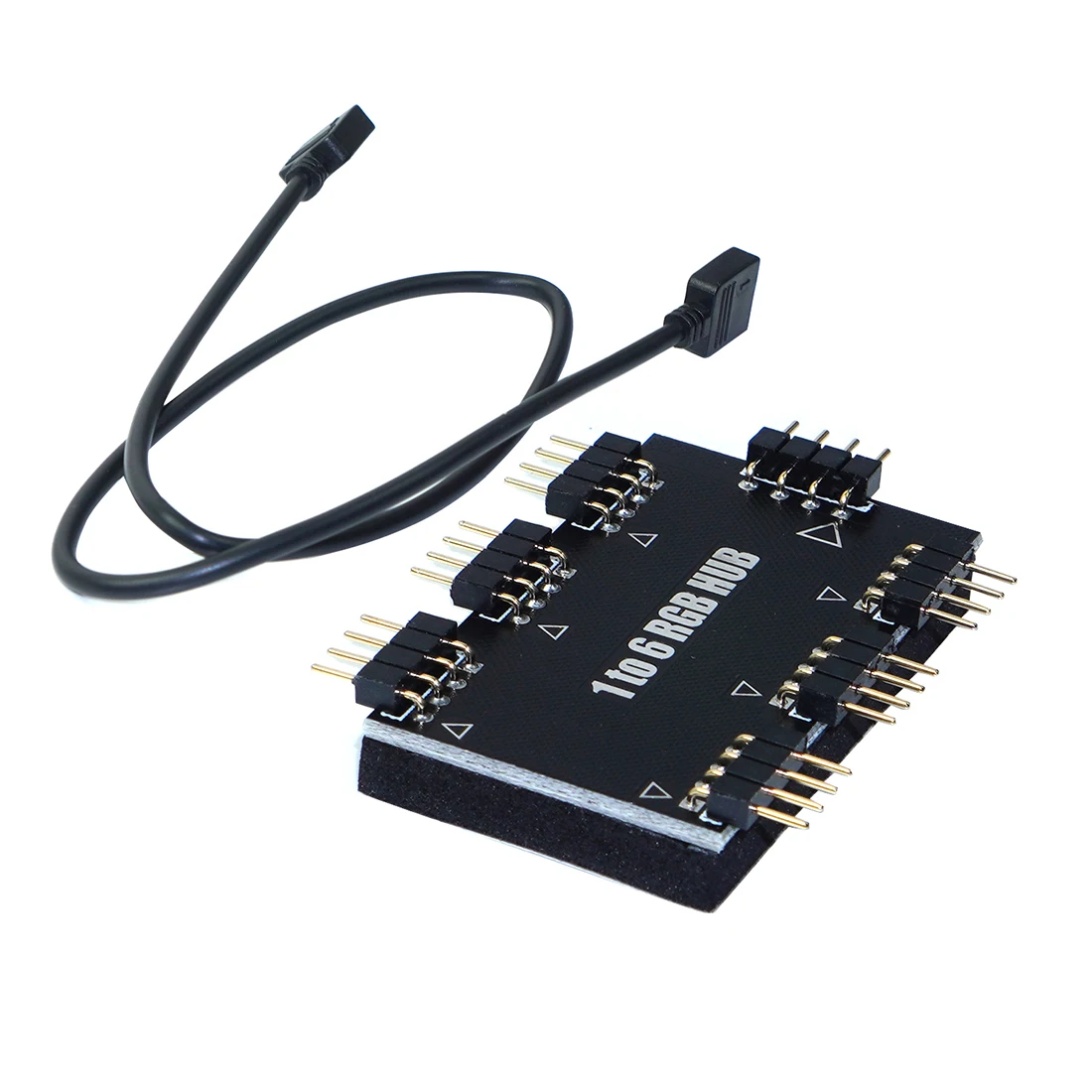 5 в 3Pin / 12 В 4-контактный компьютер материнская плата от 1 до 6 RGB вентилятор