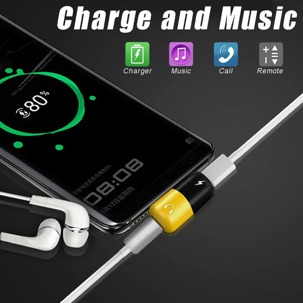 Фото Адаптер для наушников с разъемом USB Type C на 3 5 мм Переходники и адаптеры Адаптер для наушников с разъемом USB Type C на 3 5 мм Переходники и адаптеры
