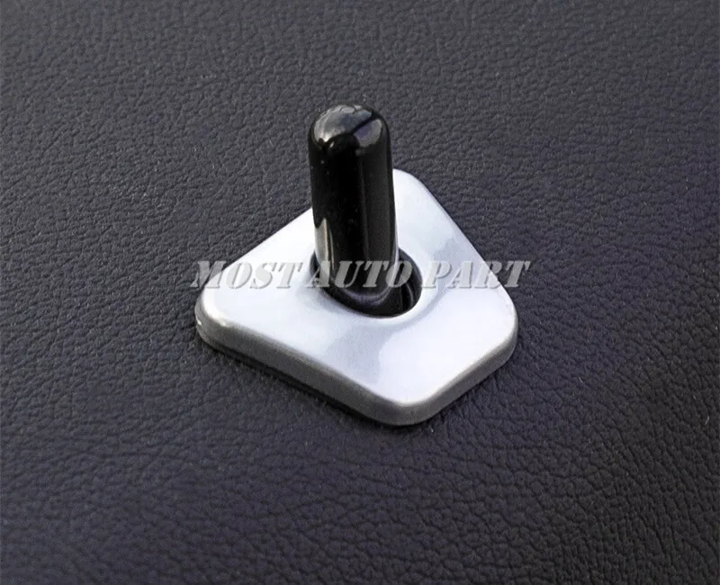 Внутренний Автомобильный Дверной замок контактная крышка отделка 4 шт. для BMW 5