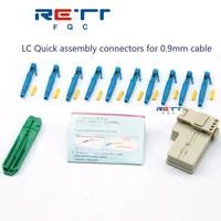 lc upc fiber optic fast connectors singlemodemultimode lc apc fiber optic quick connectors adapter for fiber network