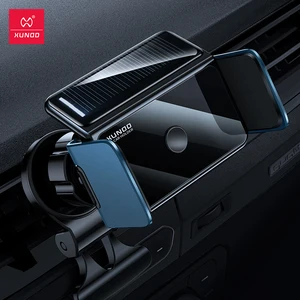 xundd universal car phone holder stand car air outlets mount stand for iphone xiaome samsung solar energy electric car holder free global shipping