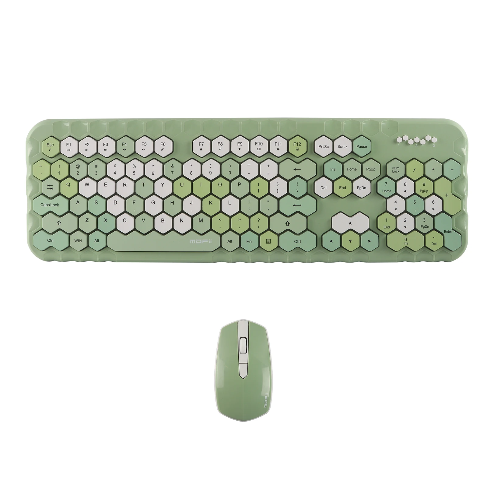 

2.4G Wireless Keyboard Mouse Combos With USB Receiver Optical Mini Ultra-Thin Keypad Set For Laptop PC