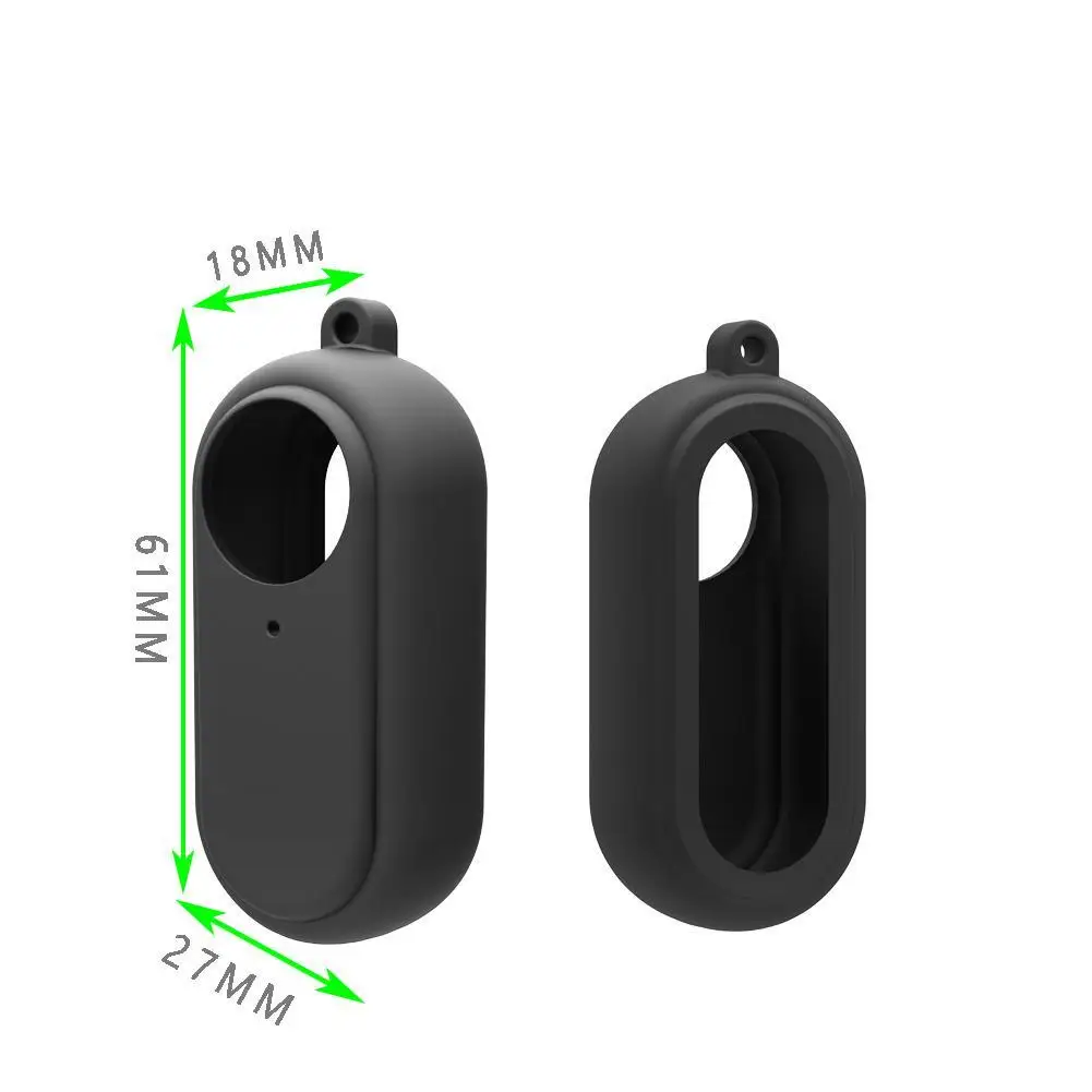 

Smart AI Sports Camera Digital Camera Silicone Protective Cover Extension Fixing Kit For Insta360 GO 2 Thumb Stabilization Camer