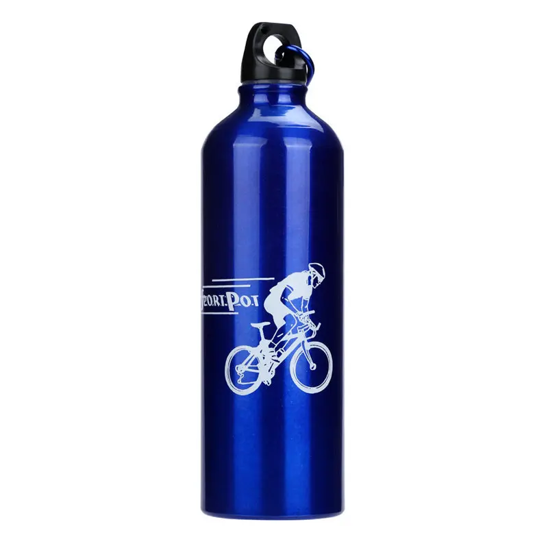 750ml Portable Cycling Camping Bicycle Sports Aluminum Alloy Water Bottle metal Wholesale&ampWholesale New Bike Accessories 7 | Спорт и