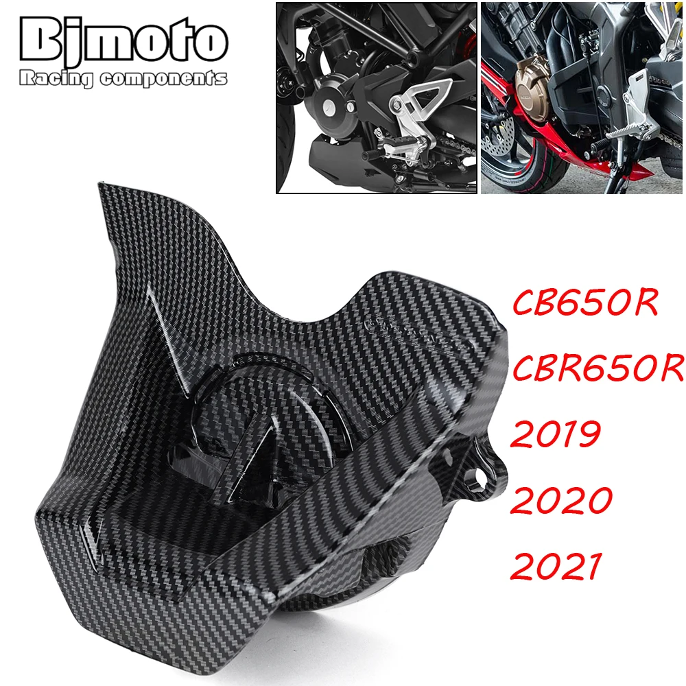 

Motorcycle Front Sprocket Chain Cover Guard For Honda CB650R CBR650R 2019 2020 2021 Motocross Parts