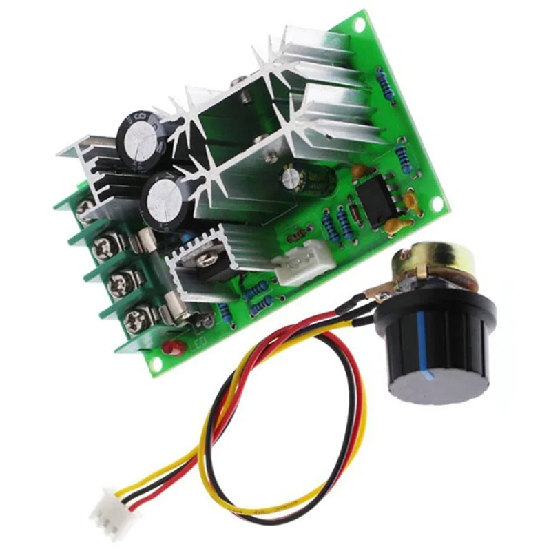 DC10 60V двигатель постоянного тока Скорость Регулятор 12V 24V 36V 48V Высокая Мощность
