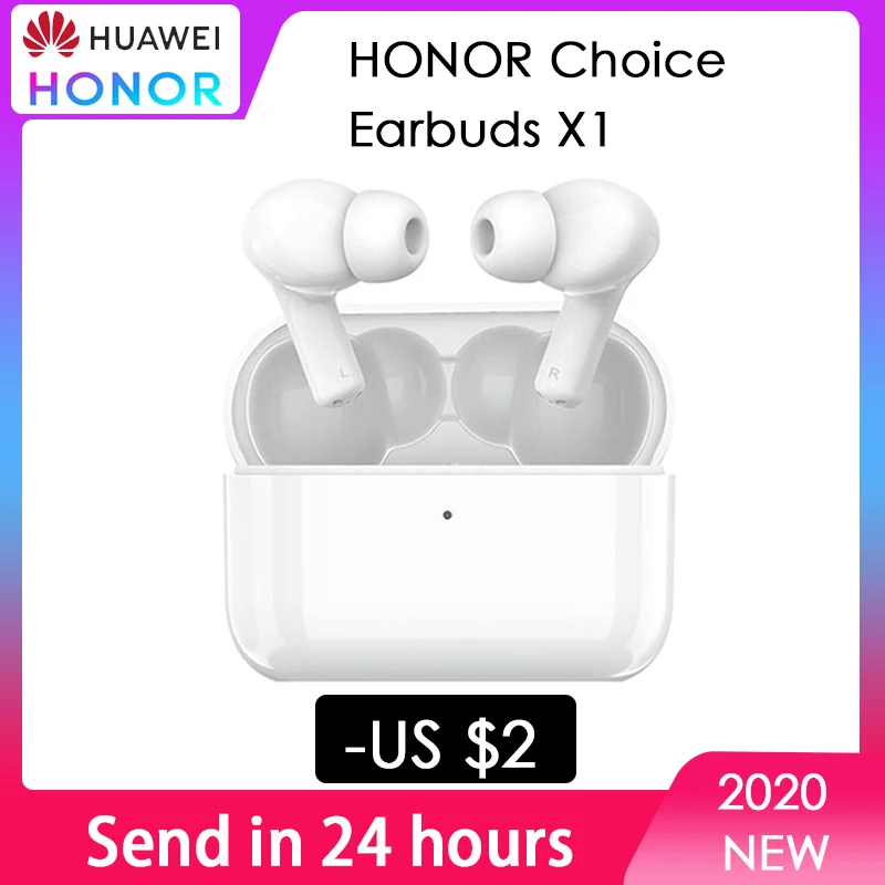 Honor выбор наушники вкладыши TWS с Беспроводной Bluetooth 5 0 Шум отмены Dual микрофон