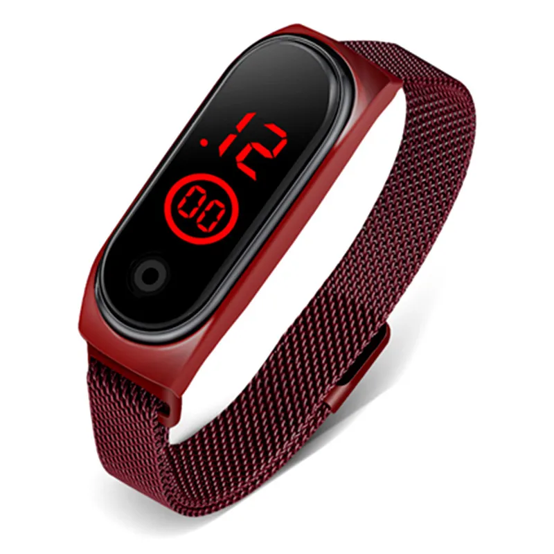 Новые смарт часы для женщин и мужчин унисекс с браслетом детские резиновые