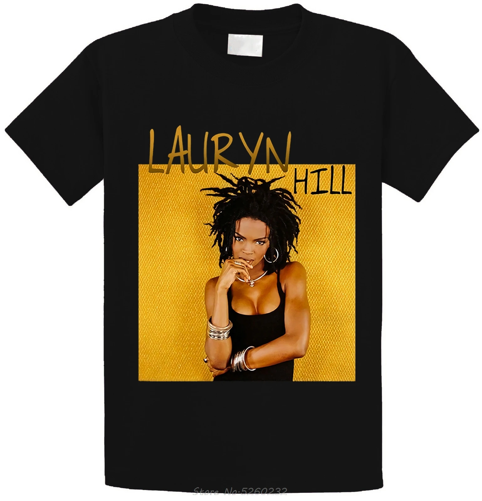

Lauryn Hill Poster Men's / Women's T Shirt 100% Cotton Short Sleeve O-Neck Tops Tee Shirts