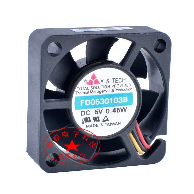 Вентилятор для ноутбука 3010, 3 см, DC5V, 0,45 Вт, FD0530103B, двойная шаровая приставка, миниатюрный охлаждающий вентилятор
