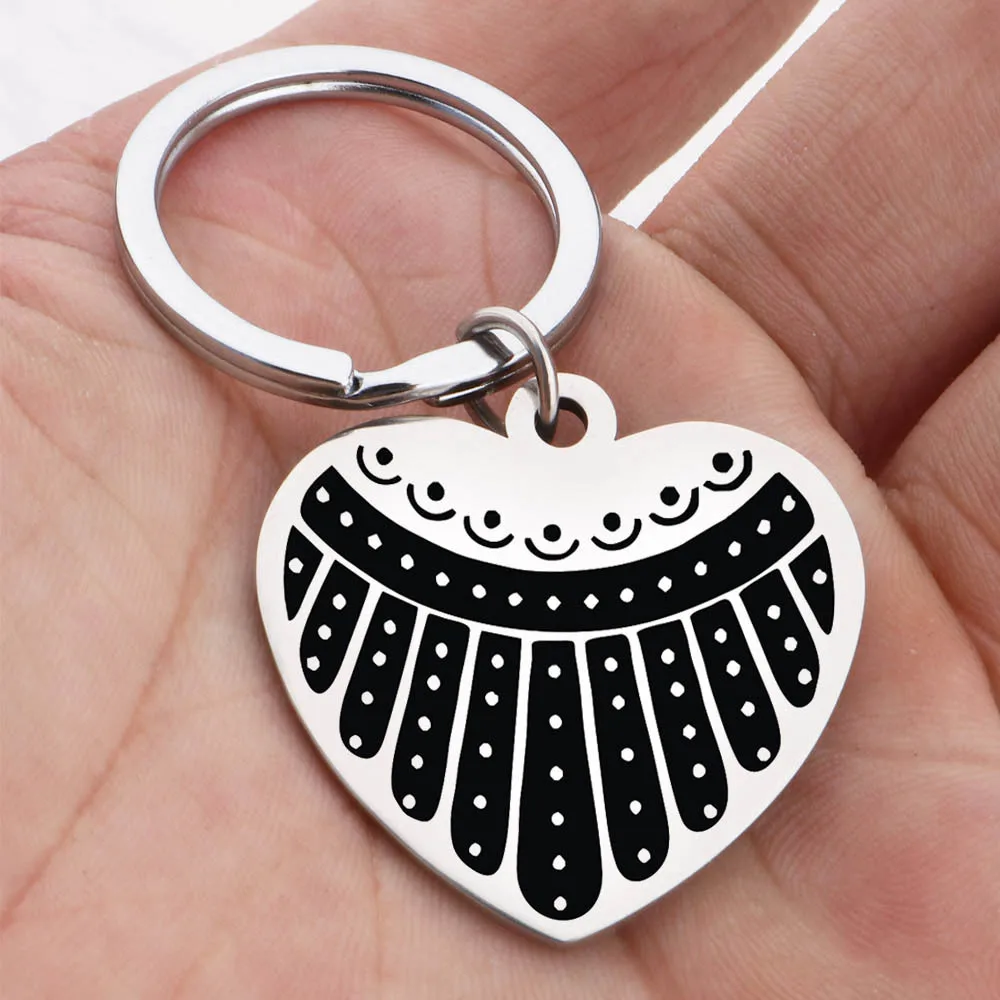 Европейский и американский брелок из нержавеющей стали ювелирное изделие в