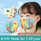 2050 мультяшная маска Kn95, детская кавайная Тканевая маска для лица N95MASK Pm2.5 Пылезащитная Корейская маска для лица с принтом рыбок, защита от вирусов
