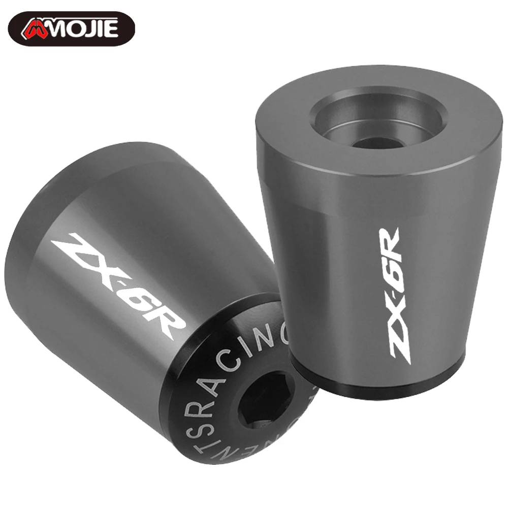 

Motorcycle handlebar grips ends Handle bar Cap Hand Grips Bar End Plug FOR KAWASAKI NINJA ZX-6R ZX6R Performance 2019 2020 2021
