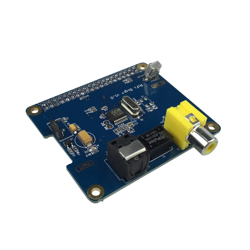 Цифровая звуковая карта Raspberry Pi HiFi PiFi Digi + GPIO плата для 4B/3B +/3B|Аксессуары