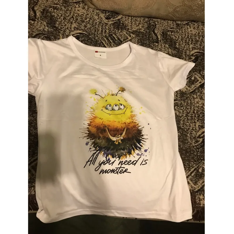 Новинка, брендовые летние футболки для женщин, топы с круглым вырезом, Женская Милая футболка с рисунком, Повседневная футболка