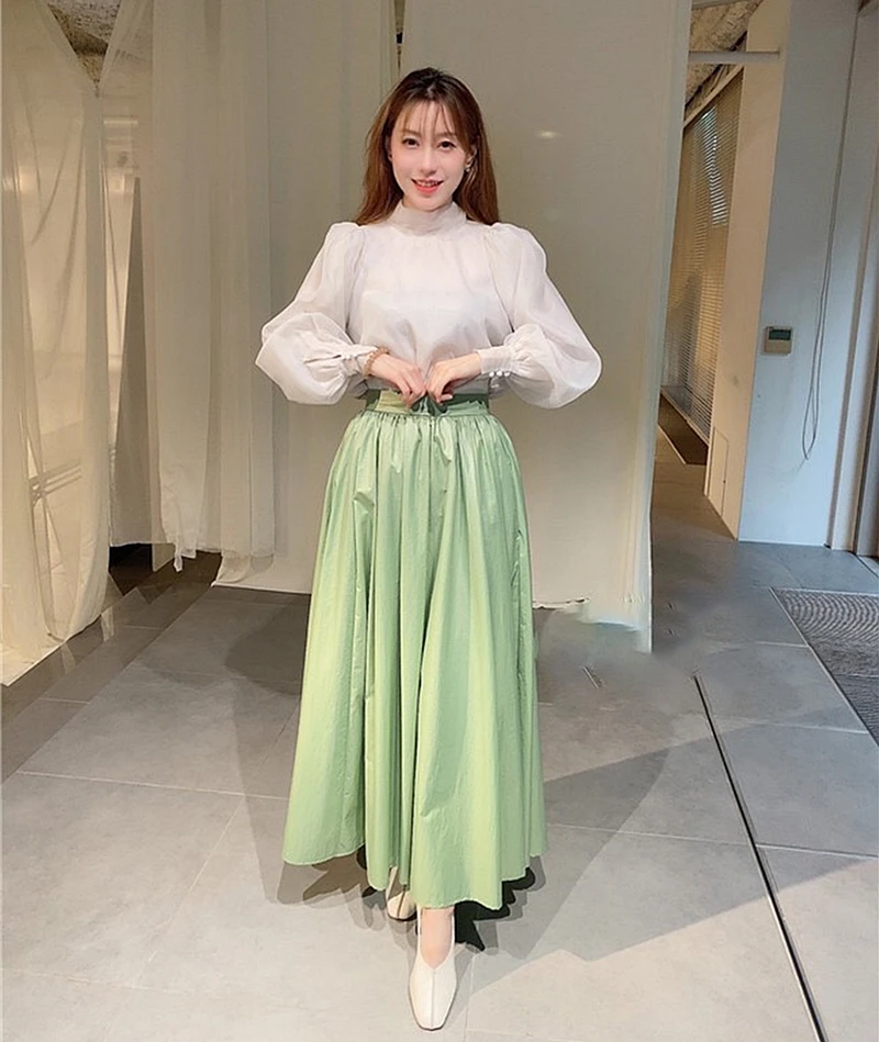 Новинка 2020 японская универсальная Милая рубашка с круглым вырезом и