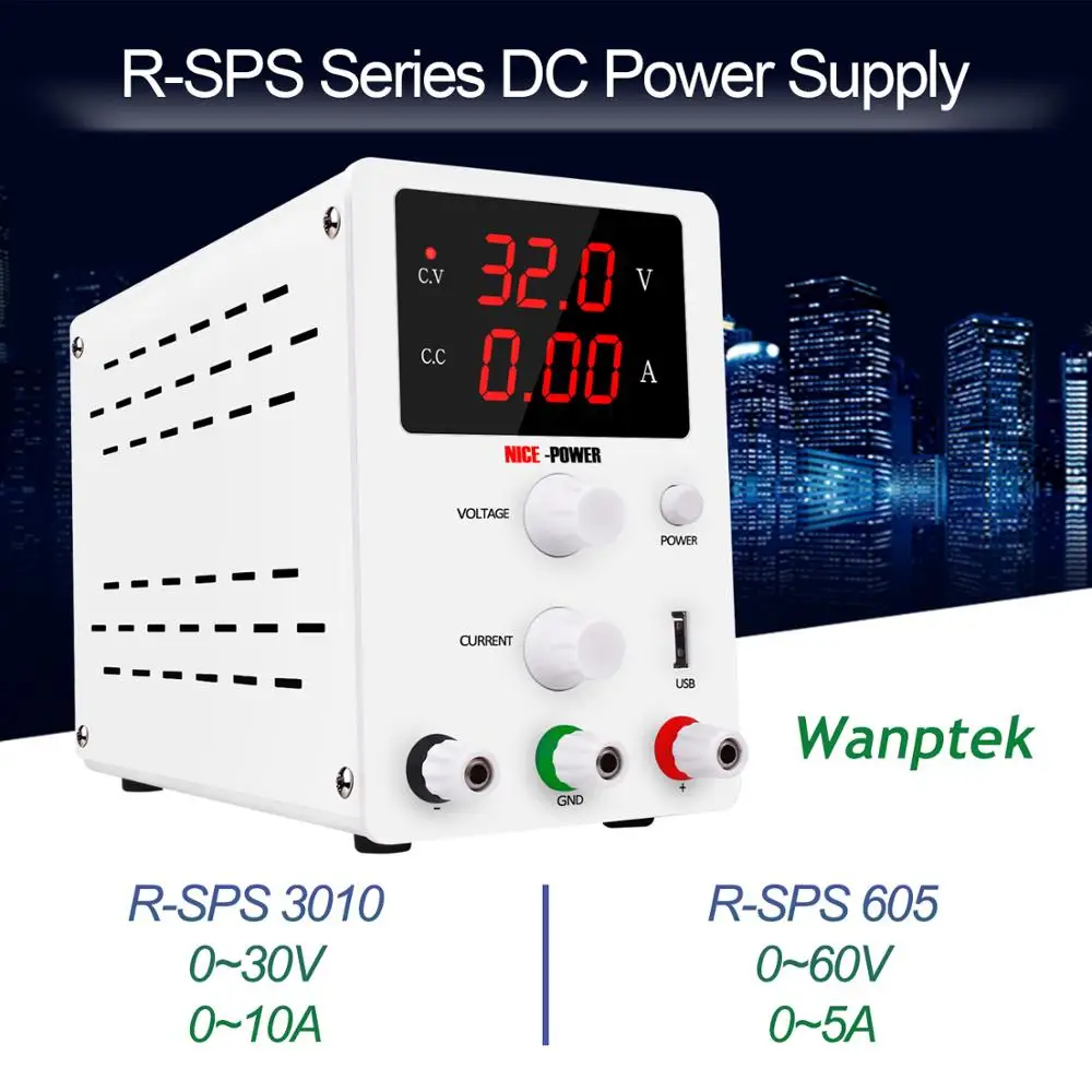 R-SPS3010 Регулируемый переключения регулируется мини Питание 30V 10A лаборатории источника переменного тока стабилизатор для телефона из поликарбоната