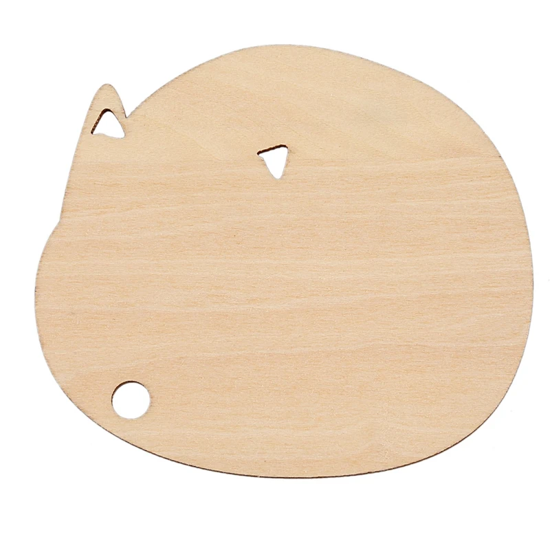 Кота лисы собаки олень уступили деревянная подставка под чашку тепла