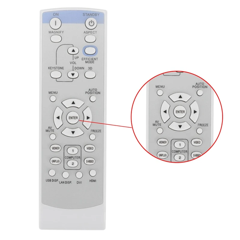 Пульт дистанционного управления для Mitsubishi проектор LX-5280 FD630U XD500U WD380U-EST XD360U-EST