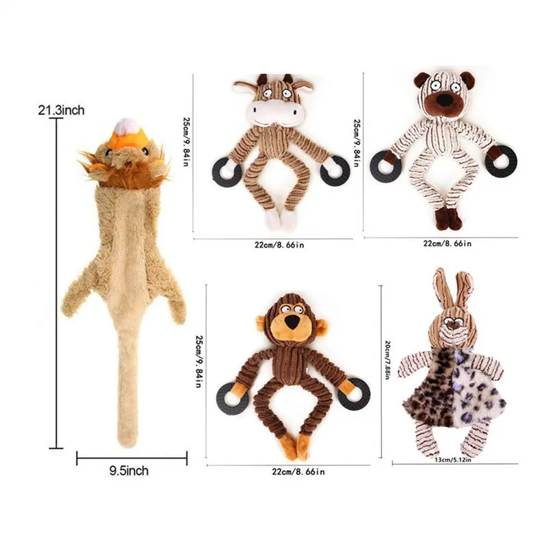 5 шт. игрушка для домашних животных собака скрипучий жевательные игрушки Прочный