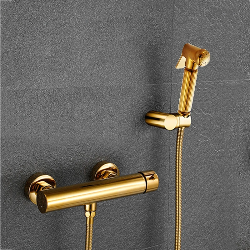 Смесители для унитаза золотистый кран душа мойка смеситель Регулируемая