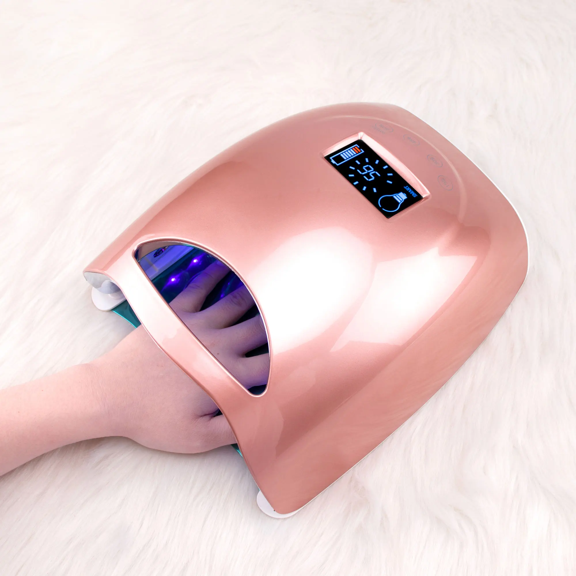 2020 беспроводной новый мощный Перезаряжаемые Батарея Светодиодный УФ лампа для