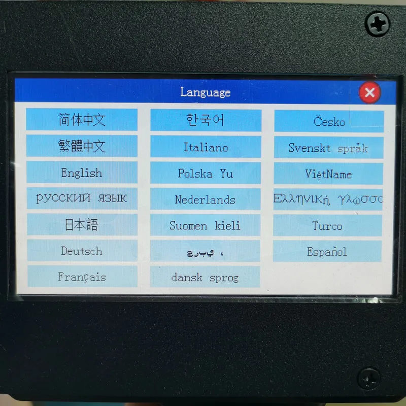 Многоязычный 12 7 мм ручной сенсорный струйный принтер лазерная маркировочная