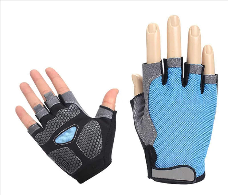 Перчатки унисекс велосипедные Нескользящие с защитой от пота дышащие