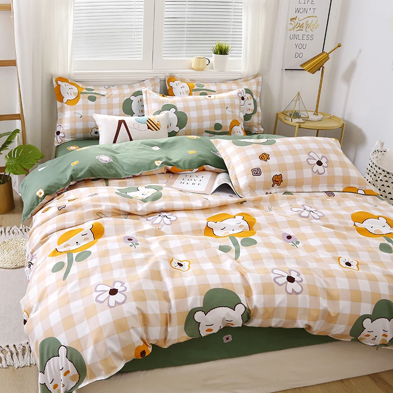 

Комплект постельного белья, Королевский размер, роскошное украшение для кровати в Египте... уход за домом, украшение для 2 человек .. Комплект ...