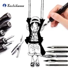Перьевая ручка Tachikawa, карикатурист саджишколы GDMaru, перьевая ручка манга, маркер для рисования, набор для рисования комиксов