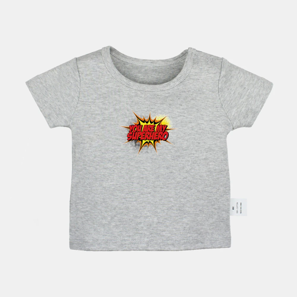 Вы мой супергерой на дороге, чтобы узнать, дизайнерские футболки для новорожденных, однотонные футболки с графическим рисунком для малышей и с коротким рукавом, топы Вы мой супергерой на дороге, чтобы узнать, дизайнерские футболки для новорожденных, однотонные футболки с графическим рисунком для малышей и с коротким рукавом, топы