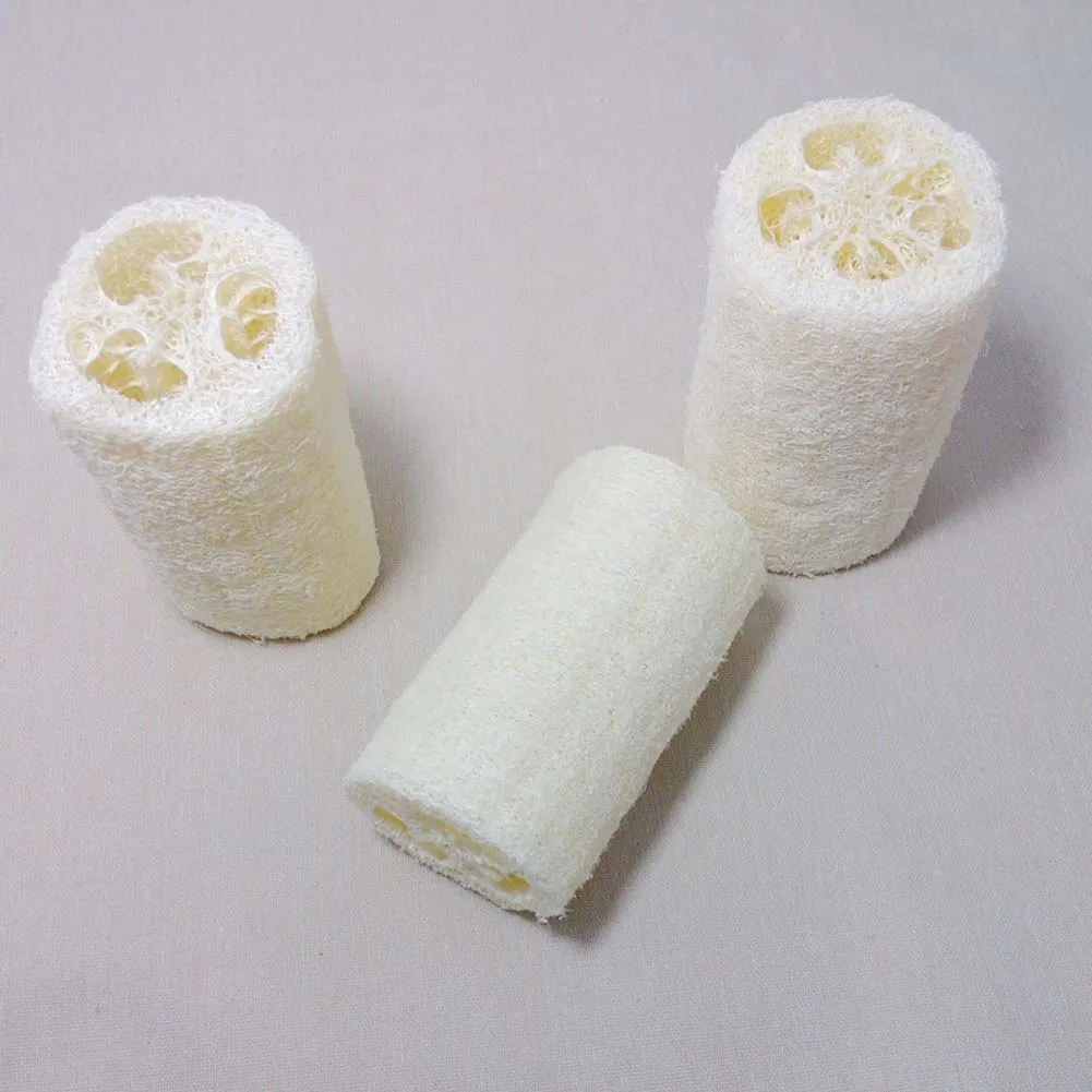 

1pcs Organic Loofahs Loofah Spa Exfoliating Scrubber Natural Luffa Body Wash Sponge Remove Dead Skin Made Soap Brush