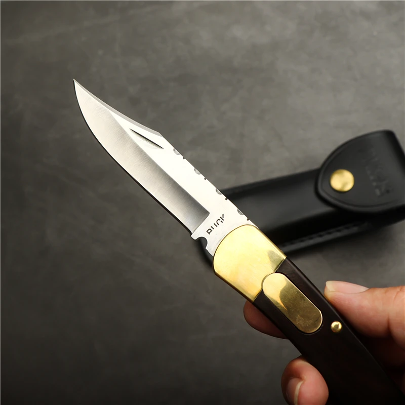 Складной нож для кемпинга на природе портативный карманный охотничий 440C