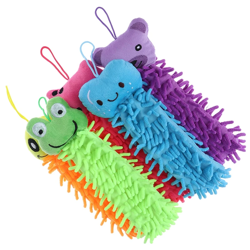 1 шт. детские полотенца с животным рисунком для рук кухонные ванной банные