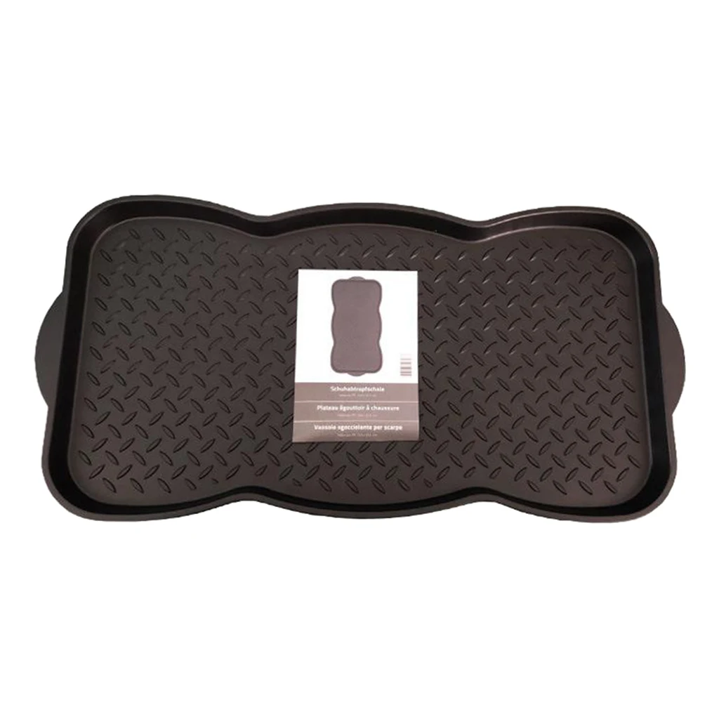 

Waterproof Multi-Purpose Plastic Shoe Tray for Plants Drip Tray Entryway Rug