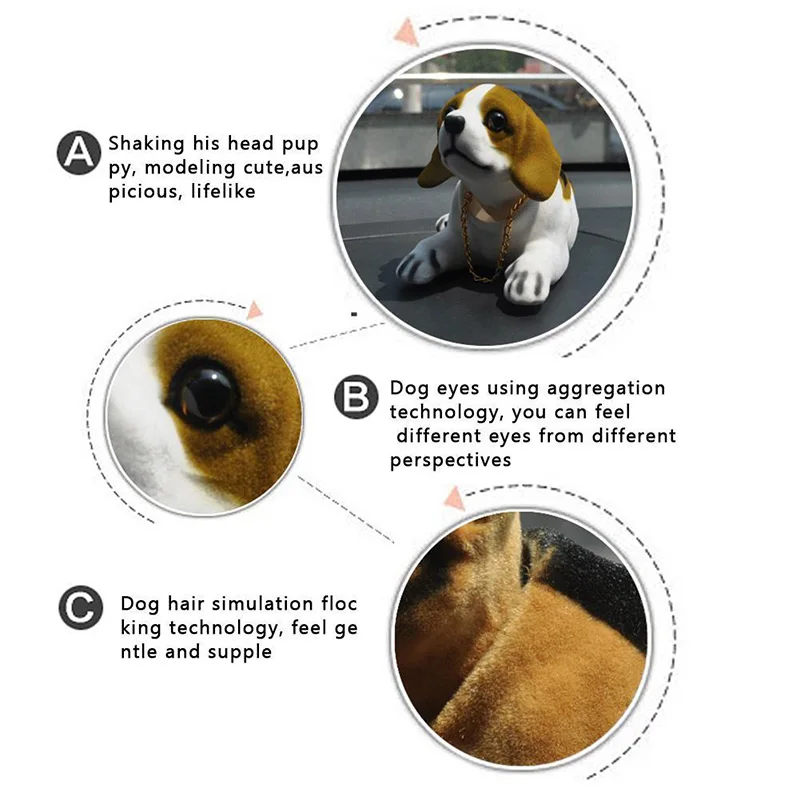 1 шт. интерьер автомобиля приборной панели встряхивающая головка флуоресцентные