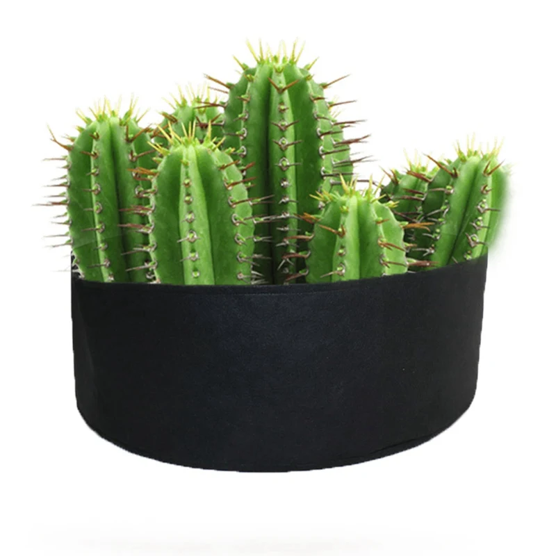 Мешок для посадки кастрюля выращивания овощей из черной картофельной ткани