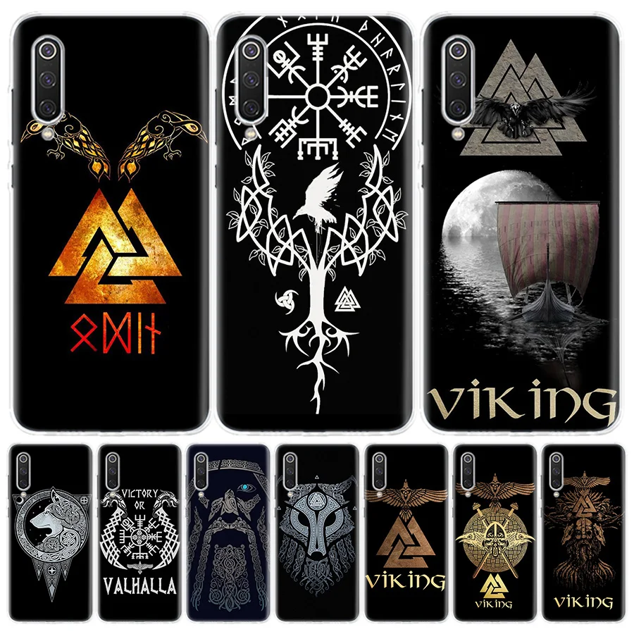 

Viking Vegvisir Odin Nordic Silicon Call Phone Case For Xiaomi Redmi Note 10 Pro 11 9 10S 8 9S 11S 11T 8T 7 9A 9C 9T 7A 8A Cover