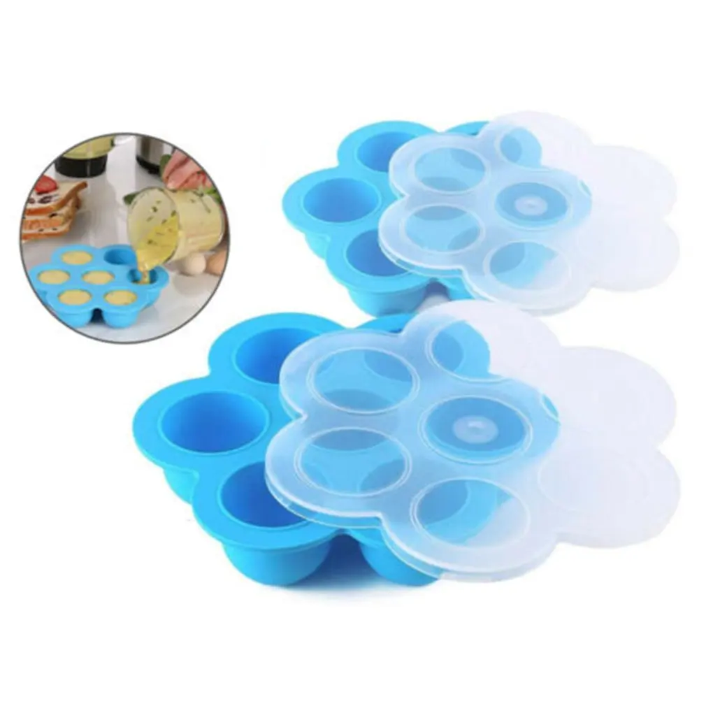 2 упаковки силиконовые формы для яиц с крышкой 5 6 8 Qt мгновенные аксессуары