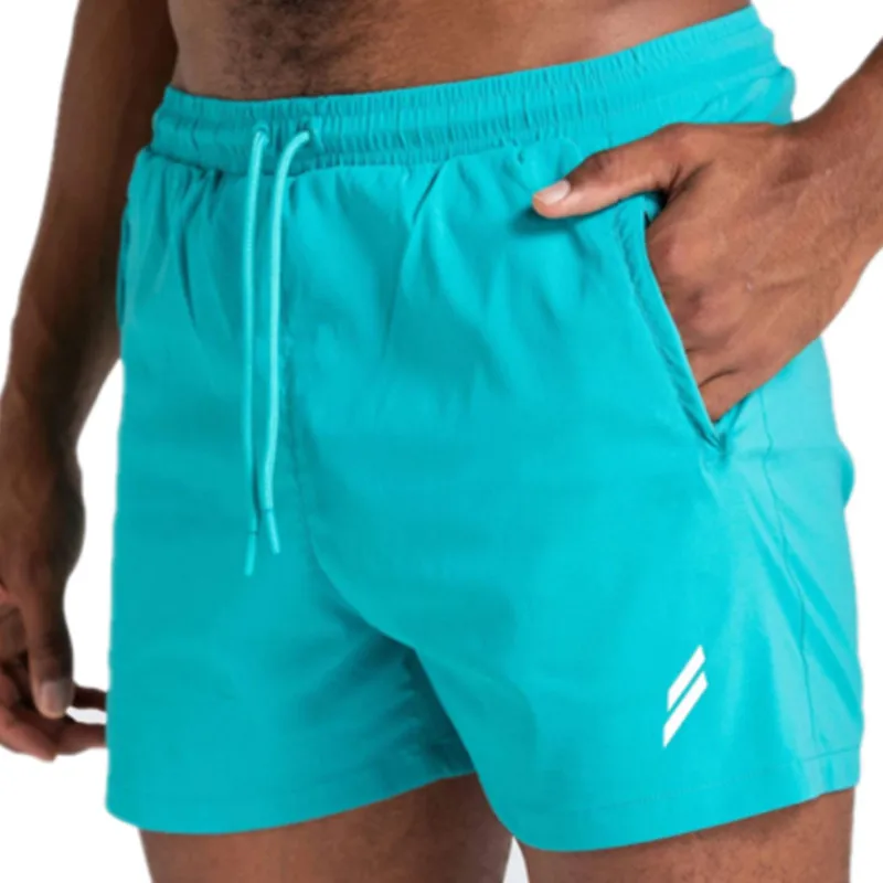 

Gym Shorts Men Summer Casual Sky Blue Short Pants Male Jogger Track Workout Bodybuilding Running Men Quick dry Brand Shorts