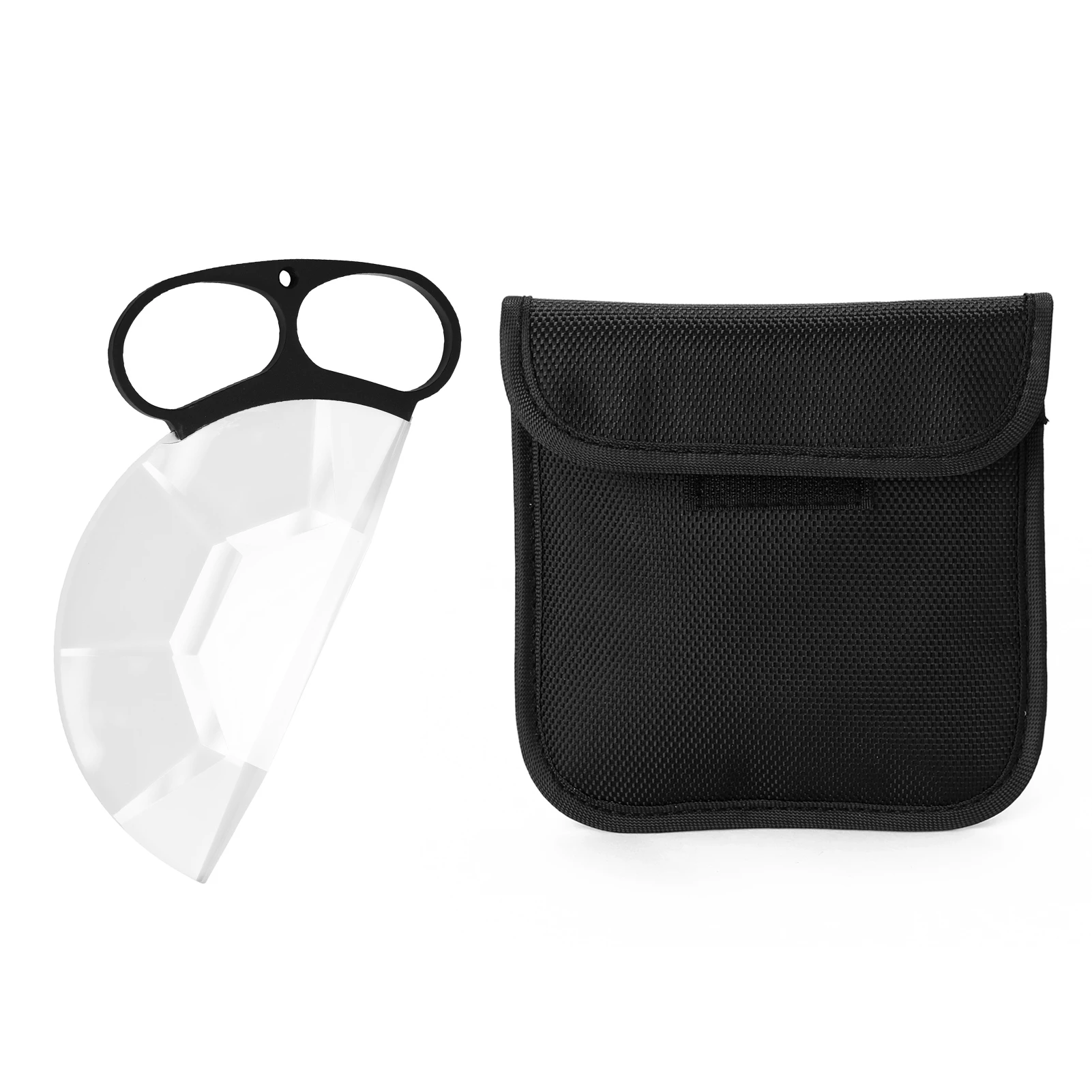 

Camera Filter Photography Foreground Blur Film Photography Prop Handheld Semicircle Glass Kaleidoscope Filter Camera Accessories