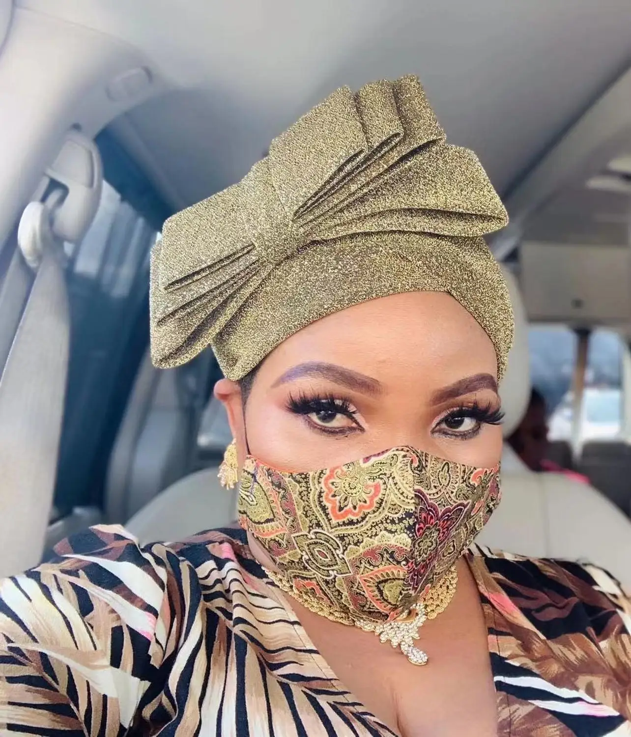 

2021 Fashion Bow-tie Women's Turban Caps Stretchy Female Headwrap Bonnet Cancer Headwear Muslim Turban Hijabs Islamic Headscarf