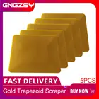 5 шт., трапециевидный мягкий скребок для автомобильной пленки