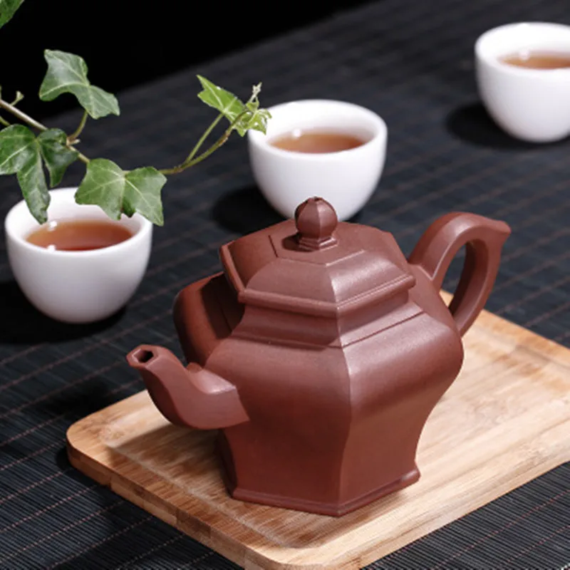 

Teteras Teapot Yixing Zisha Clay Chinese Porcelain Teapots Gongfu Tea Set 270ml New Arrived Famous Handmade Pots With Gift Box