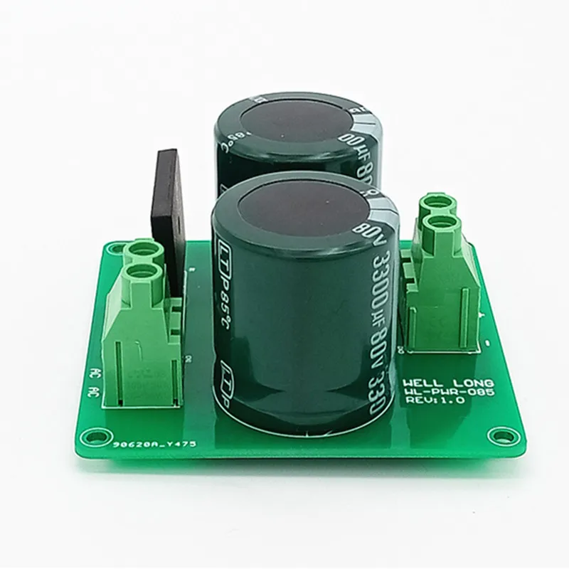 Одномостовая выпрямительная плата фильтра усилителя мощности (3300 мкФ Ф/80 в *