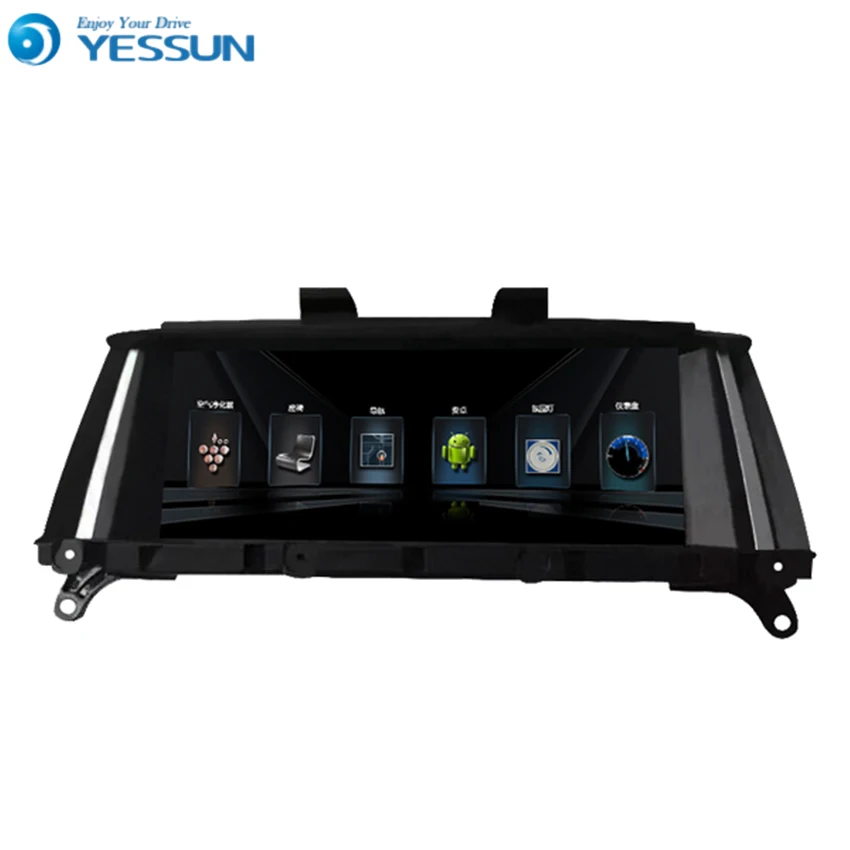 YESSUN Android радио автомобильный dvd плеер для BMW новый X3 стерео мультимедиа GPS